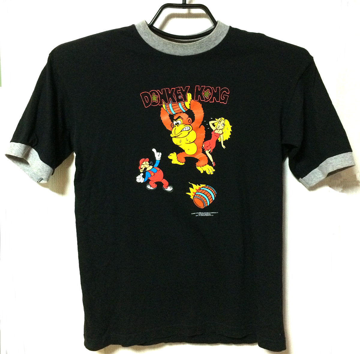 任天堂「ドンキーコング」Tシャツ(1)/Nintendo "Donkey Kong" T-shirts